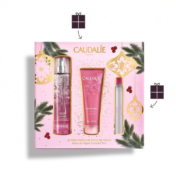 Caudalie Vinotherapie Eau Fraiche Rose Vigne Set