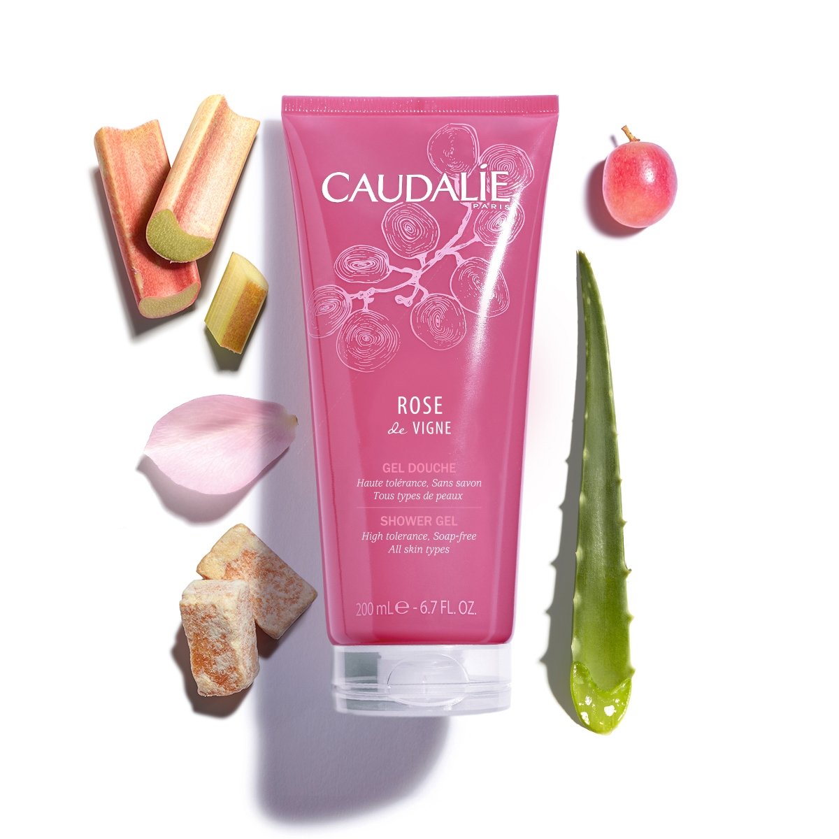 Caudalie Vinotherapie Gel Douche Rose de Vigne 200ml