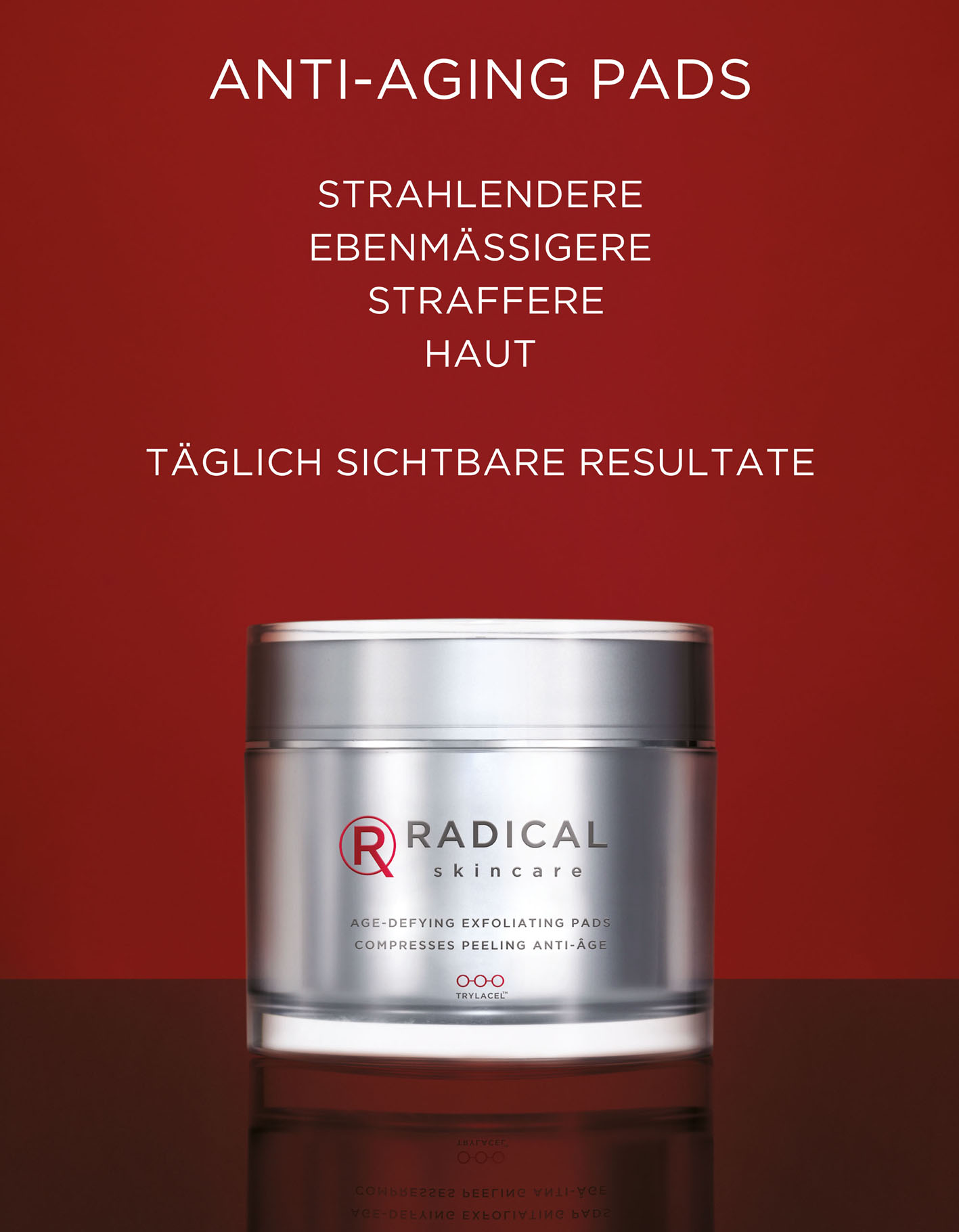 Radical Age Defying Exfoliating Pads 60 Stück Dose Radical Age Defying Exfoliating Pads 60 Stück Dose