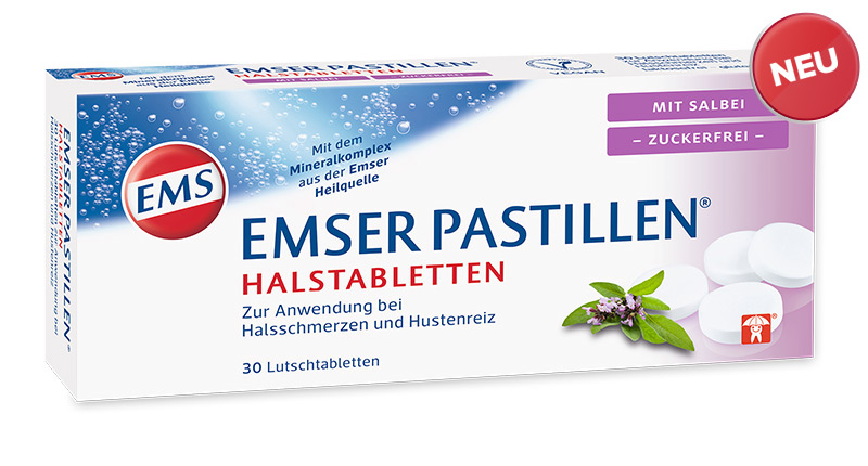 Emser Pastillen mit Salbei 30 Stk.