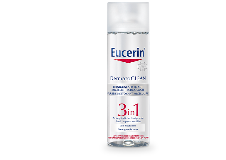 Eucerin Dermoclean  3 in 1 Reinigungsfluid 400ml